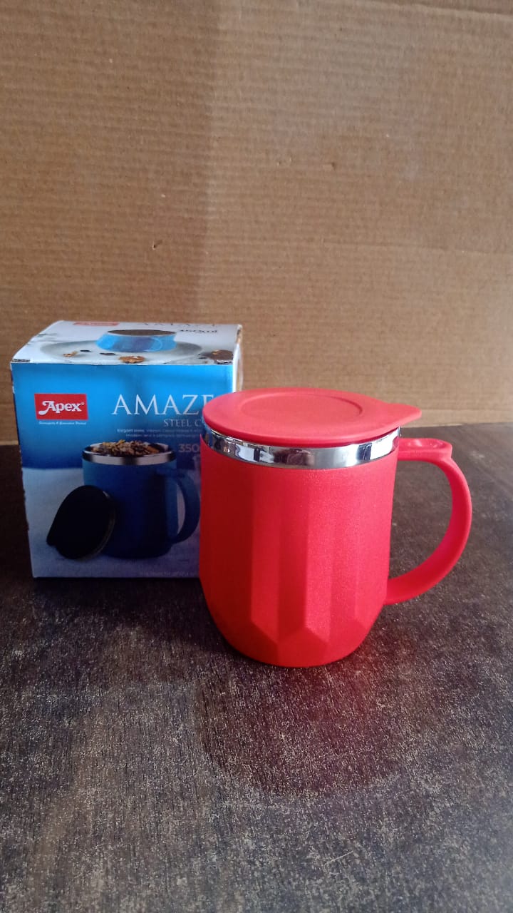 Apex Stainless Steel Insulated Mug 350ML (1 Pc) Apex Stainless Steel Insulated Mug 350ML (1 Pc)